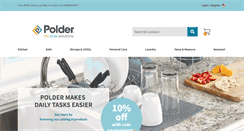 Desktop Screenshot of polder.com